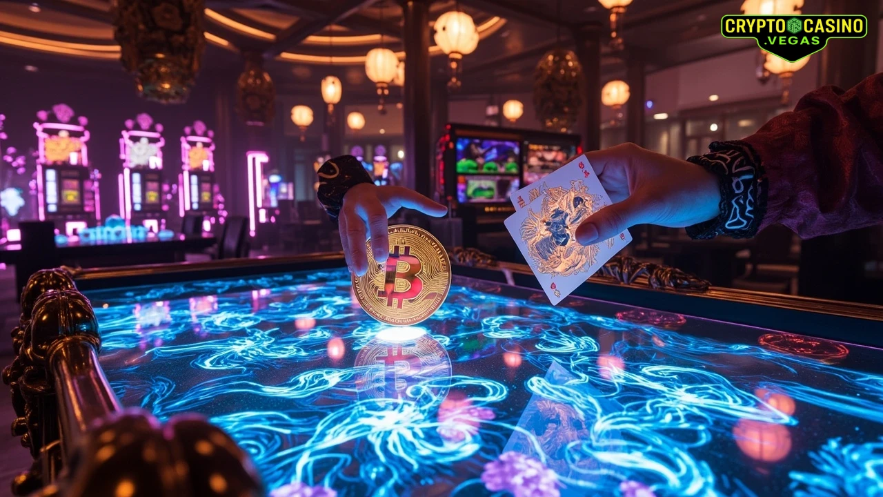 Lavish Luck: Ukiyo-e Crypto Casino - AI Generated Crypto Casino NFT Art