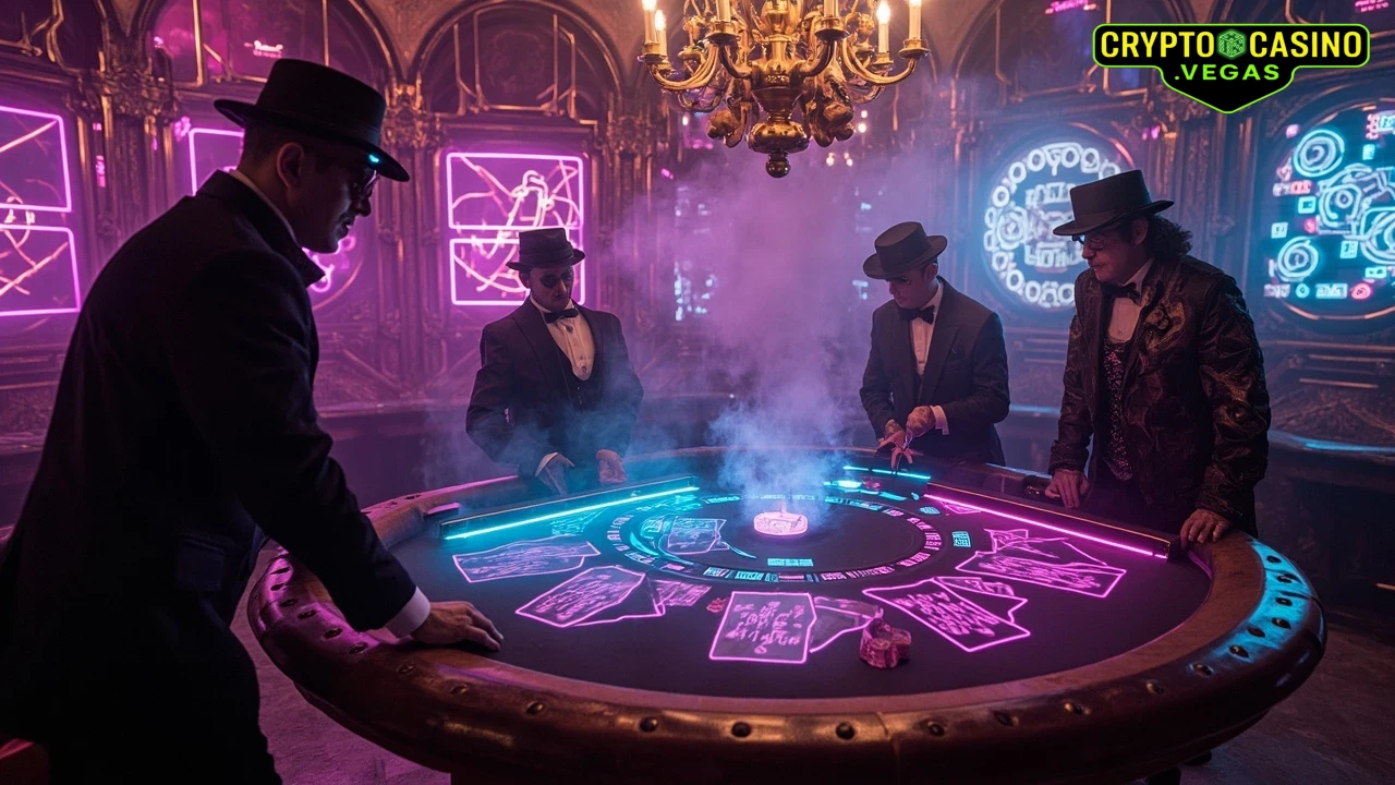 Steampunked Neon Gamble