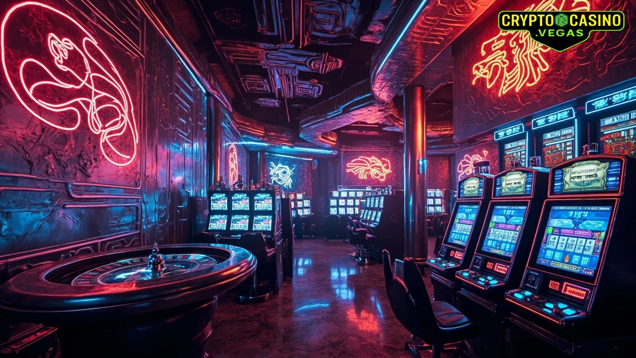 Neon Glyphs: Oracle's Casino