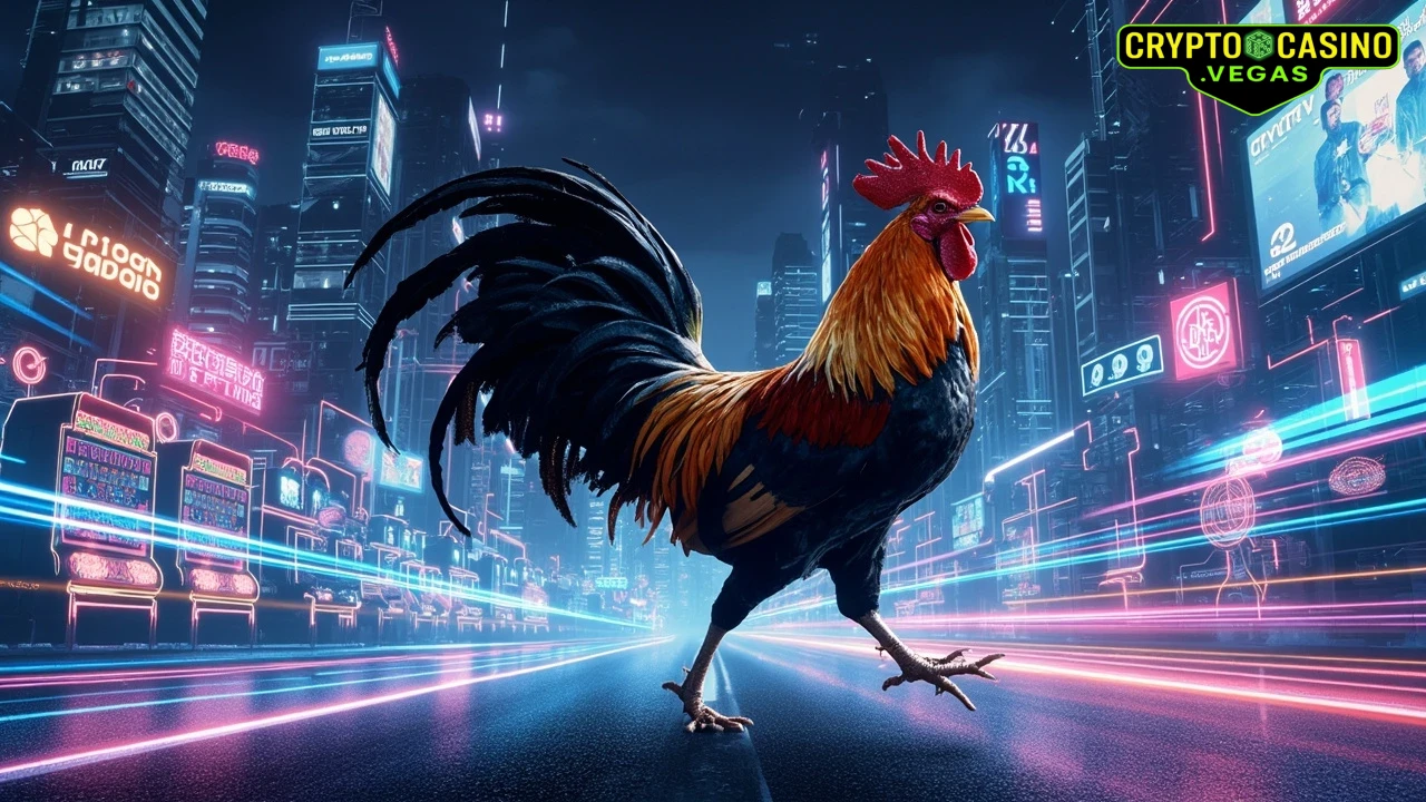 Crypto Cock's Neon Gamble