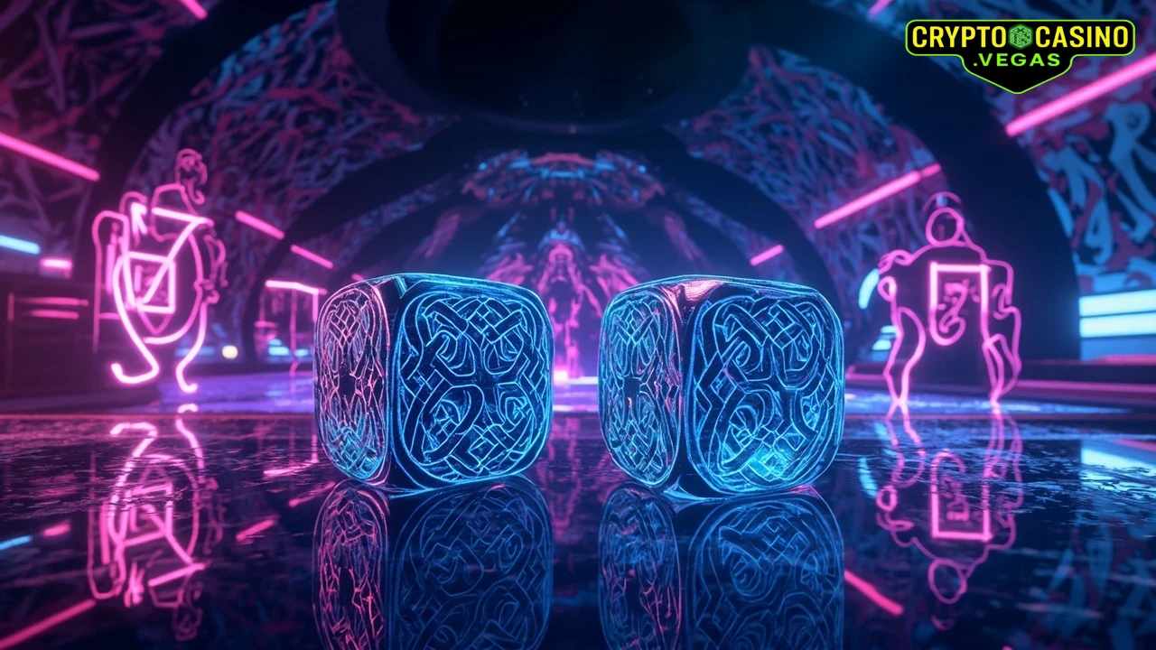 Celtic Casino: Blockchain Reels - AI Generated Crypto Casino NFT Art