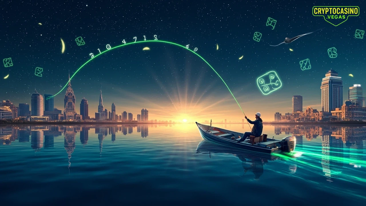 Crypto Mantra: Deco Dice Serenity - AI Generated Crypto Casino NFT Art