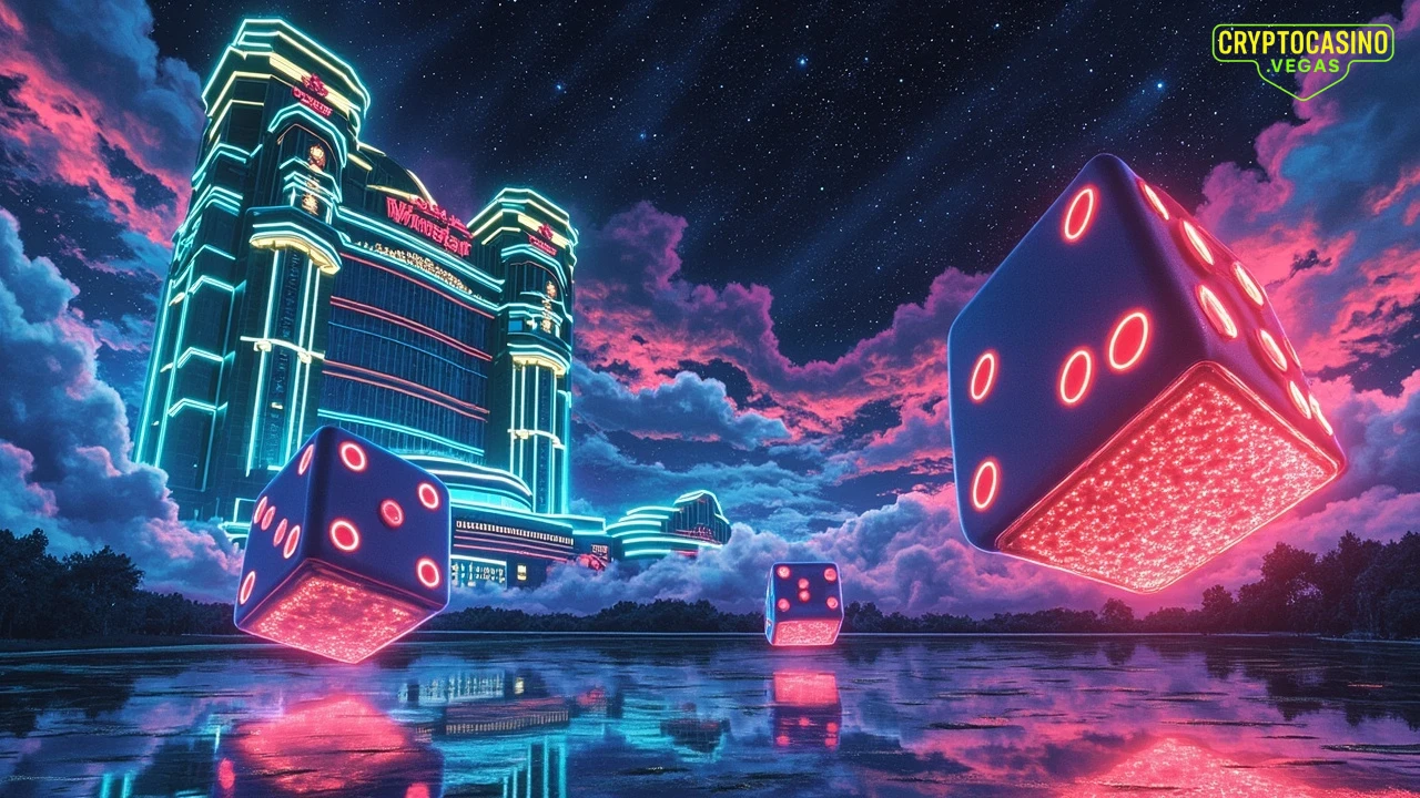 Neon Gamble: Ukiyo-e Futures - AI Generated Crypto Casino NFT Art