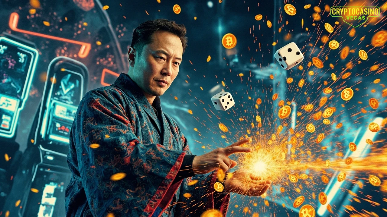 Crypto Gambler's Ukiyo-e Dream