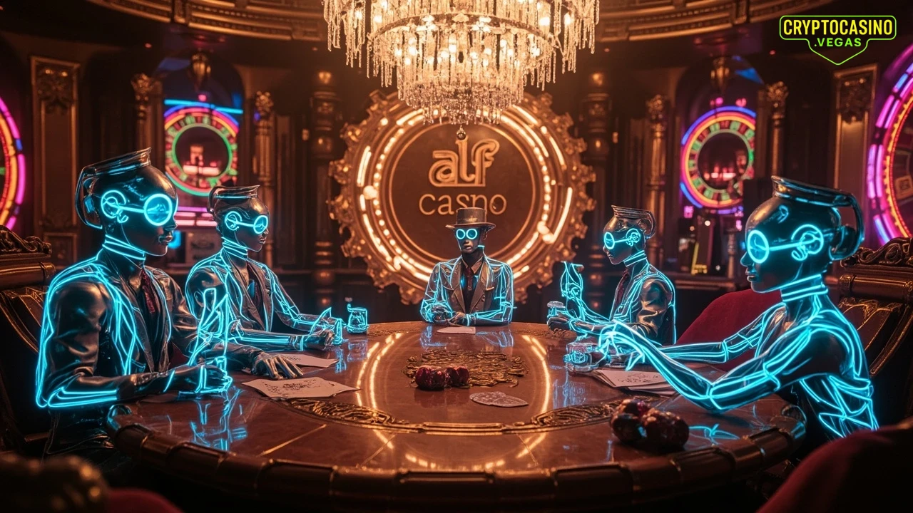 Steampunk Serendipity: Alf Casino Neon