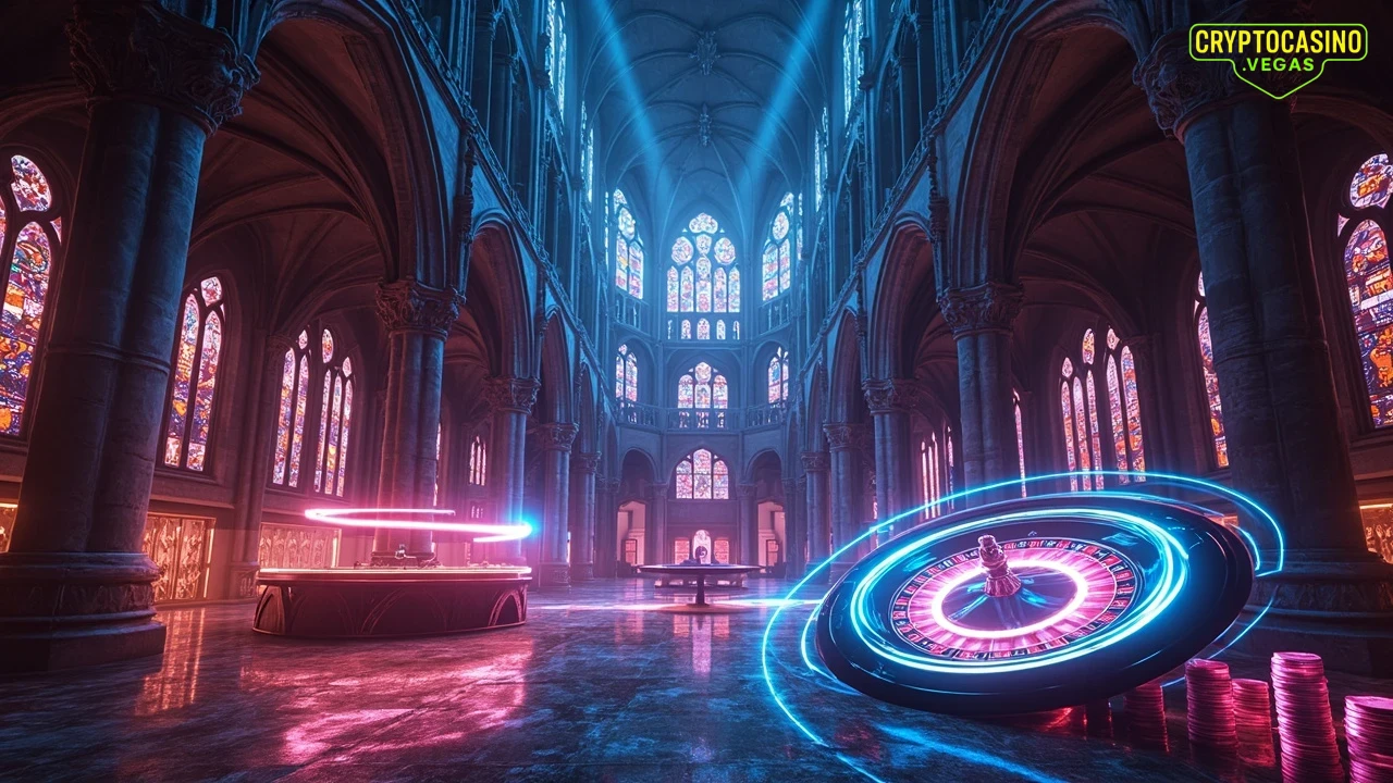 Neon Cathedral of Cryptogamble
