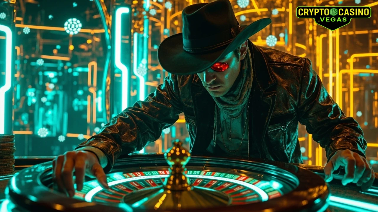 Roulette Regret: Neon Cowboy's Gamble