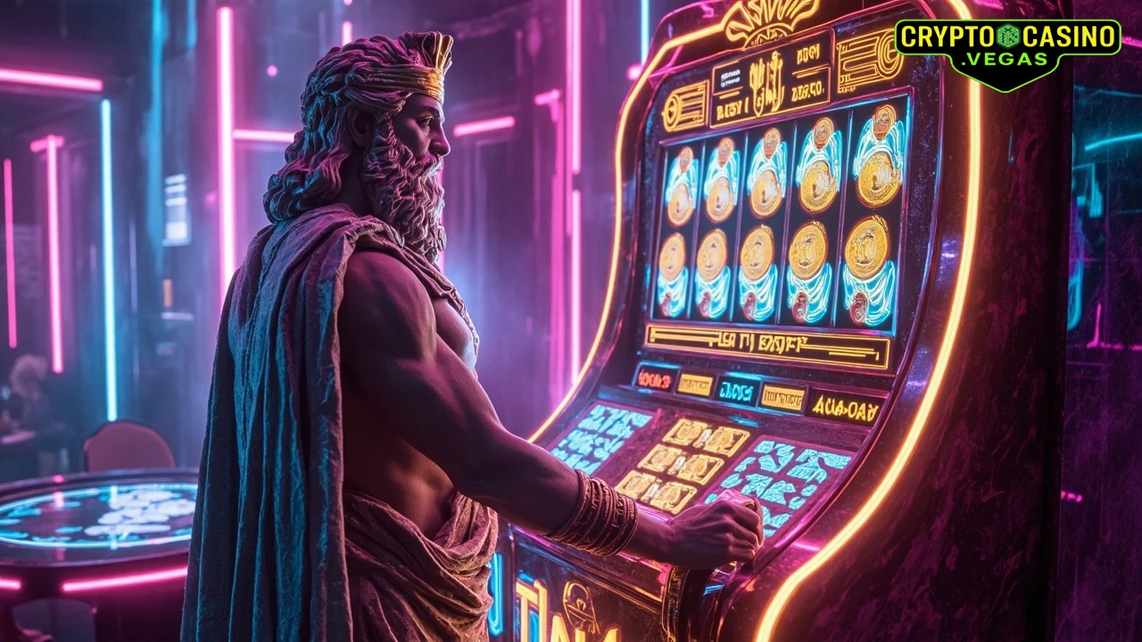 Neon Gods of Crypto Casino