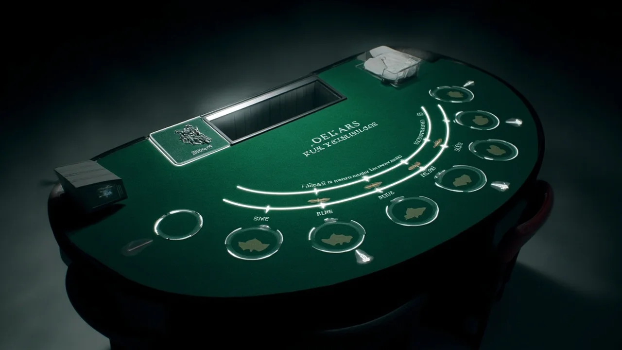 The Blackjack Table: Setup & Positions diagram