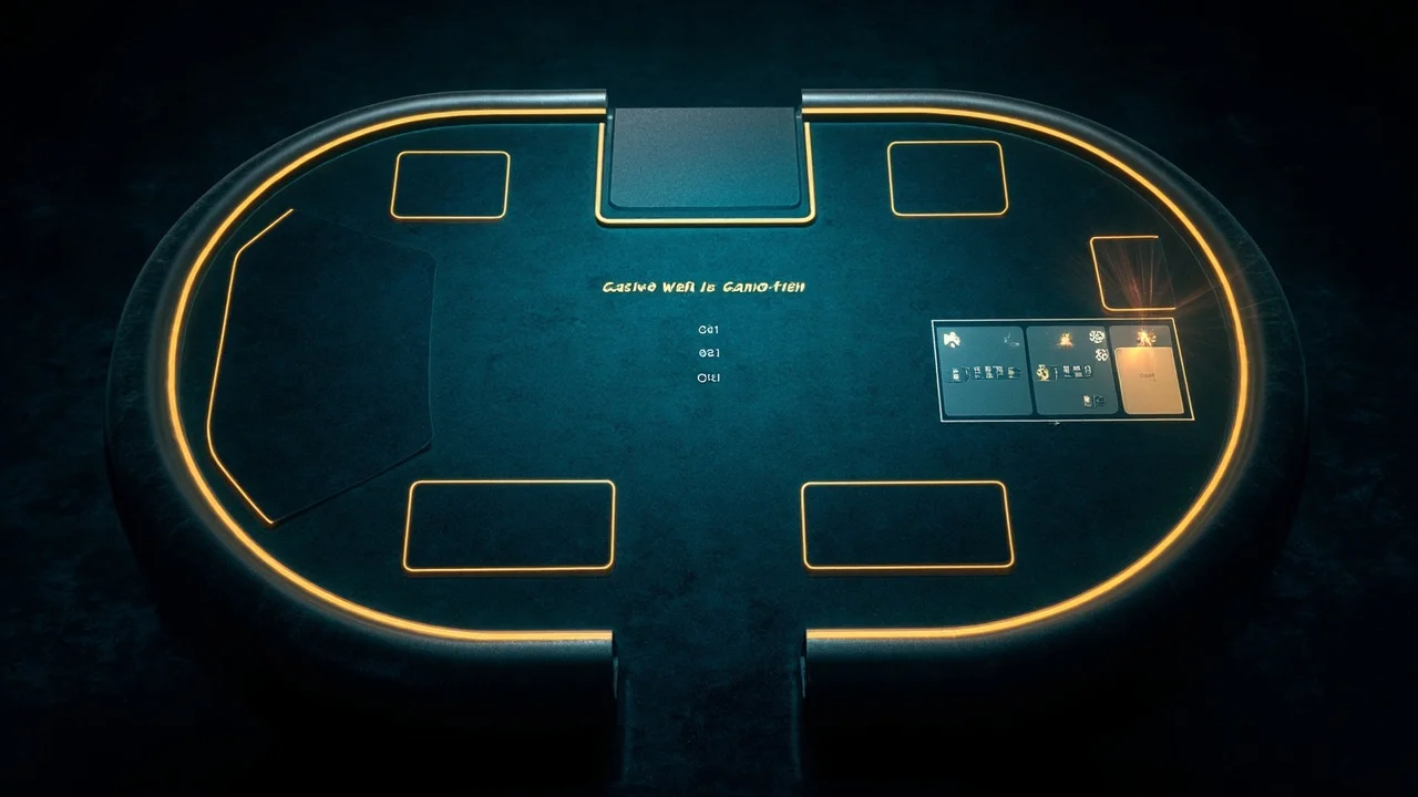 Table Layout & Card Ranking diagram