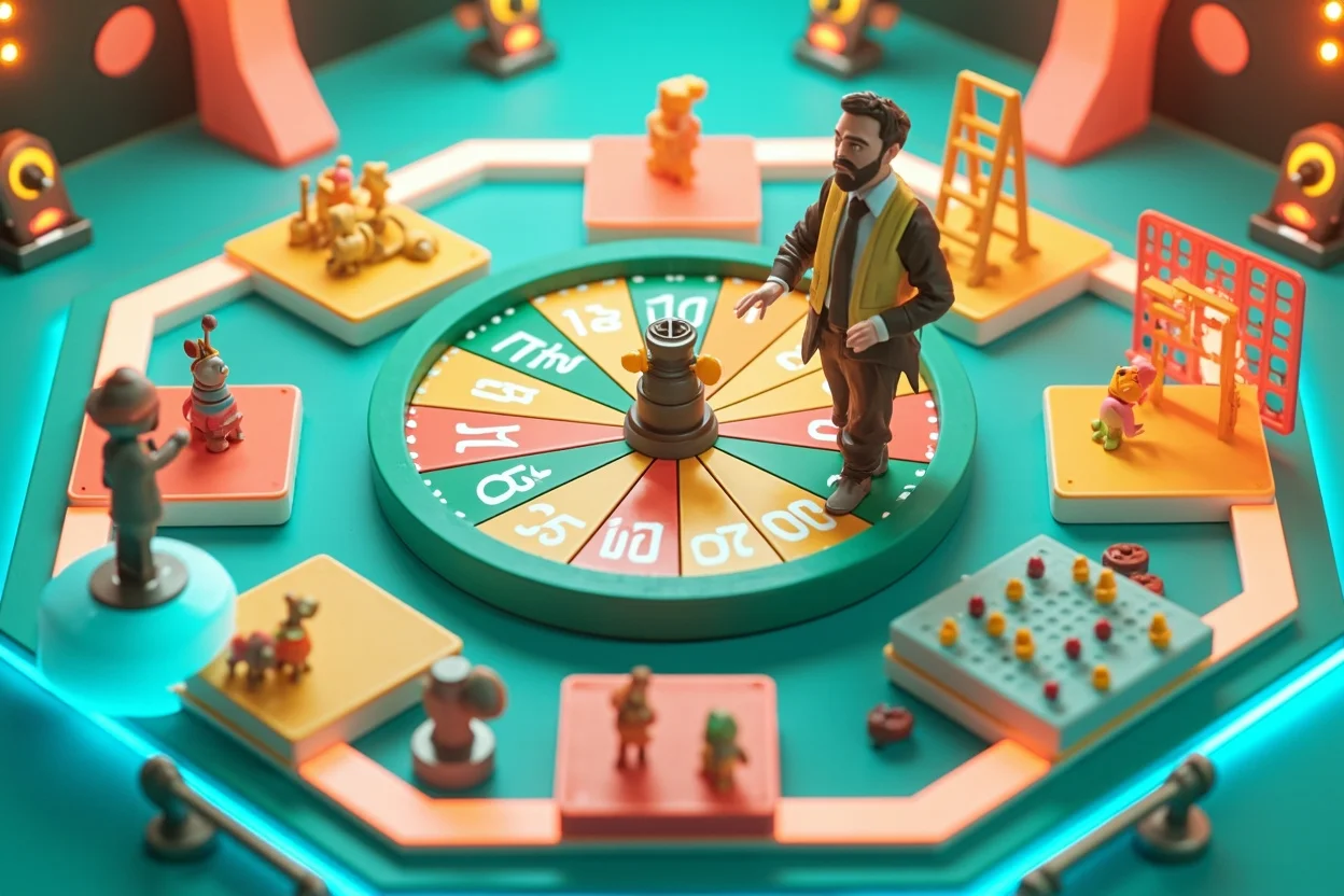 Evolution zamienił pięć gier planszowych Hasbro w jeden show na żywo