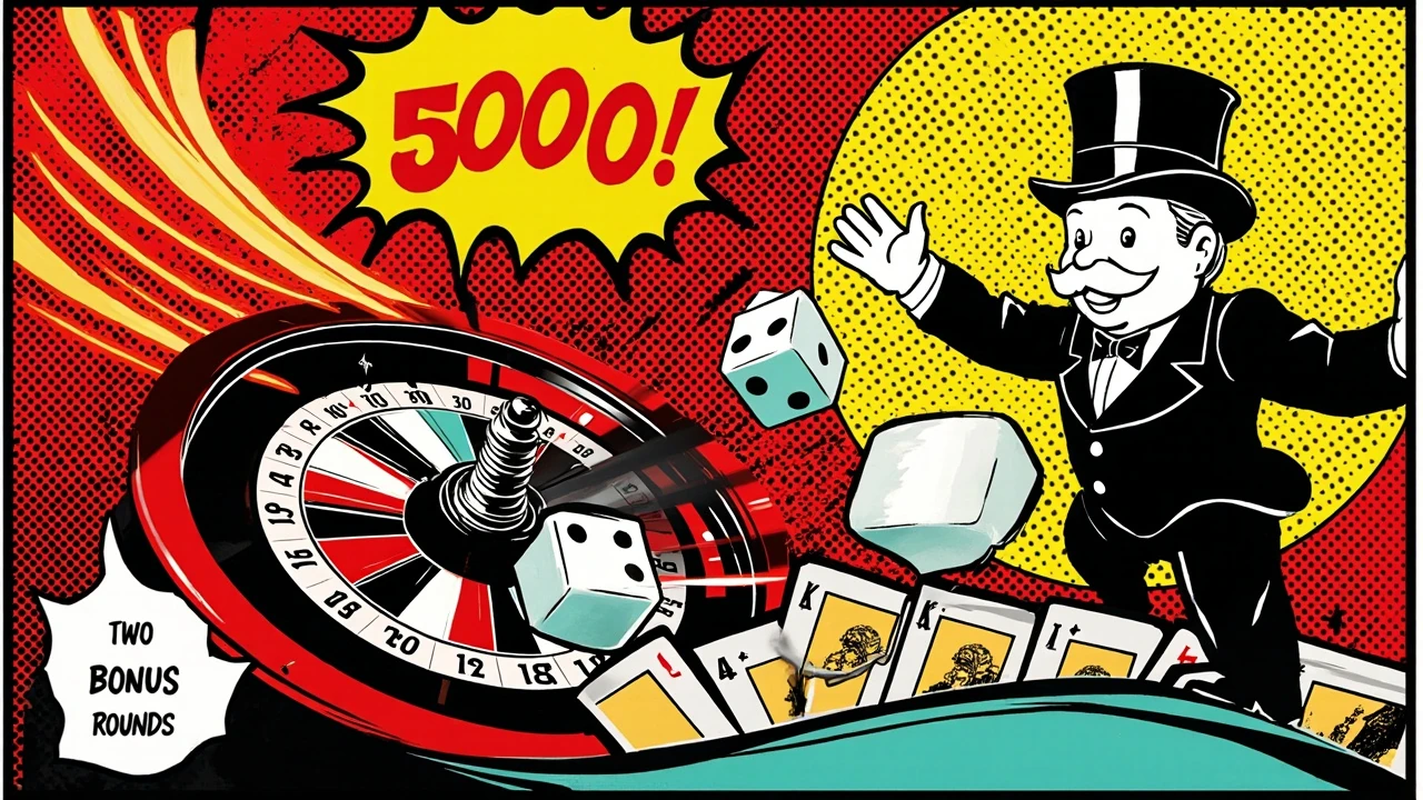 Evolution Ra Mắt Monopoly Roulette Với Hai Vòng Thưởng Và Giới Hạn 5000x