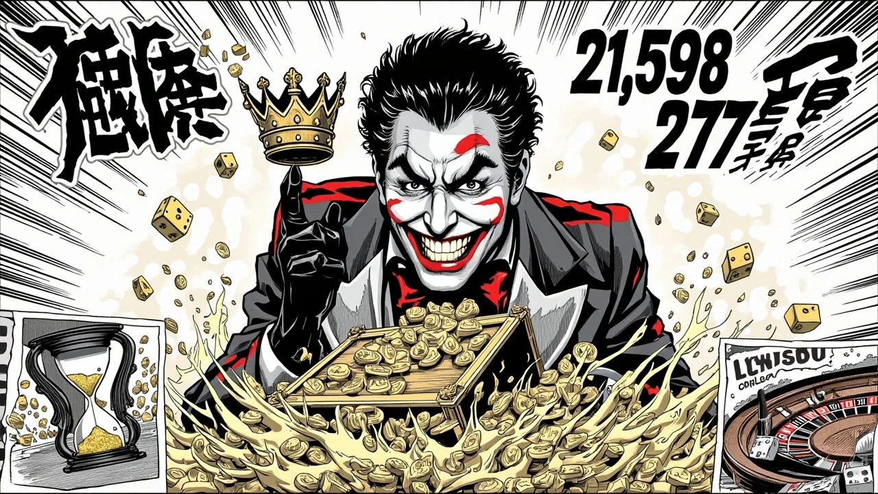 Pragmatic PlayのJoker's Revenge、最大勝利確率は2100万分の1